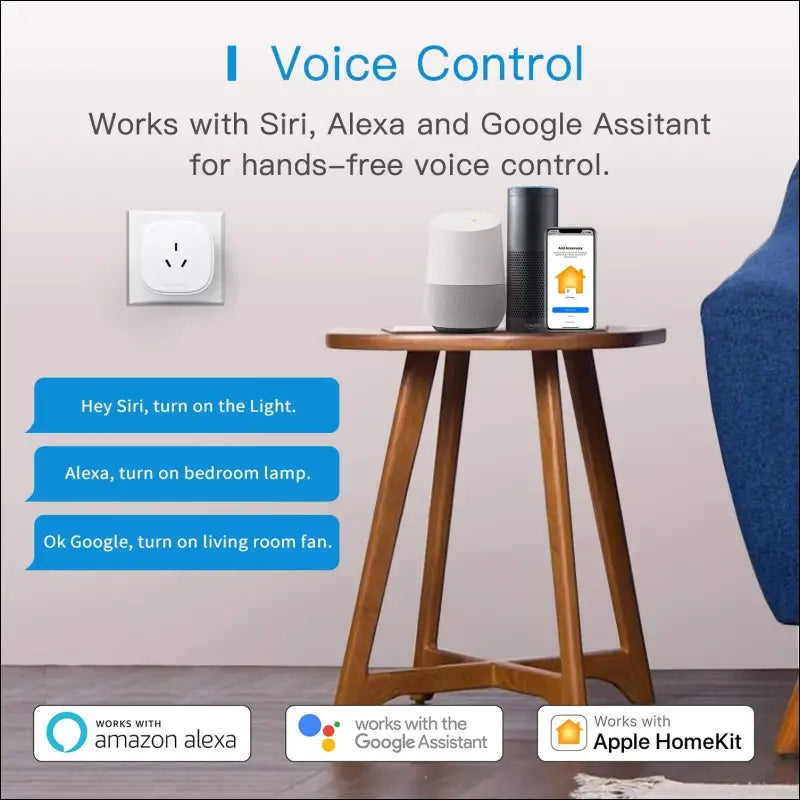 meross Smart Plug WiFi Outlet Works with Apple HomeKit, Siri, Alexa, Google Home, 4 Pack (MSS210HKQUAAU)