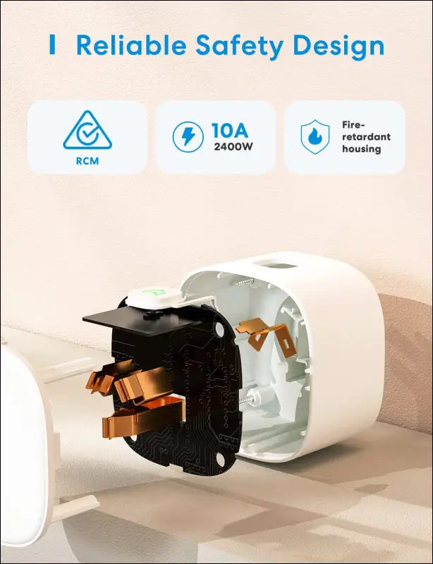 meross Smart Plug WiFi Outlet Works with Apple HomeKit, Siri, Alexa, Google Home, Smart Socket with Timer Function, Remote Control, No Hub Required