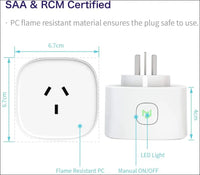 meross Smart Plug Works with HomeKit, 2 Piece