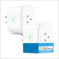 meross Smart Plug Works with HomeKit, 2 Piece