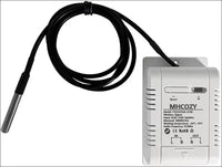 MHCOZY Zigbee Temperature Sensor Controller with Waterproof Probe, Tuya App Remote 16A Smart Switch (Tuya Zigbee Hub Required)