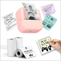 Mini Bluetooth Photo Printer - Pink