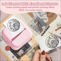 Mini Bluetooth Photo Printer - Pink