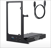 Mini eGPU Enclosure 40Gbps Thunderbolt3/4 USB4 for Laptop Compatible with Win/Linux/MacOS, PCIe External GPU Dock with PD 85W, Support NVIDIA/AMD, Daisy Chain, DC/ATX/SFX/Flex