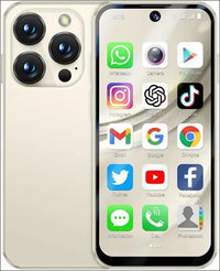 Mini Mobile Phone 4G Smartphone, 3.88 Inch Full Screen Smartphone Android 12, Dual SIM, Face Recognition, GPS, OTC,Google Play Unlocked Phone (Beige, 32, GB, GB, 3)