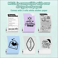 Mini Mobile Photo Printer, 1200 mAh