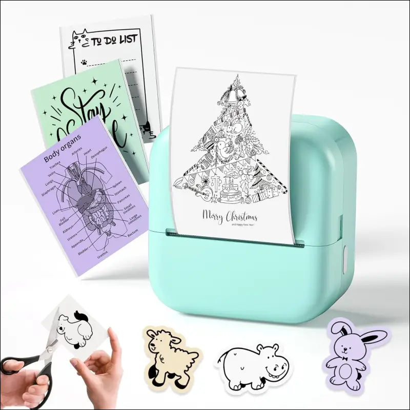 Mini Mobile Photo Printer, 1200 mAh