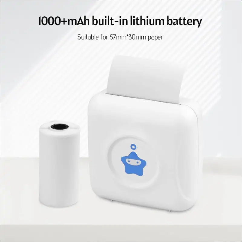 Mini Mobile Photo Printer - Bluetooth