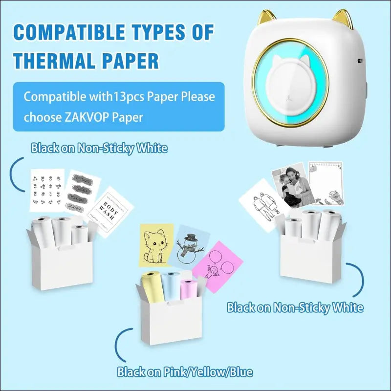 Mini Photo Printer for Smartphones