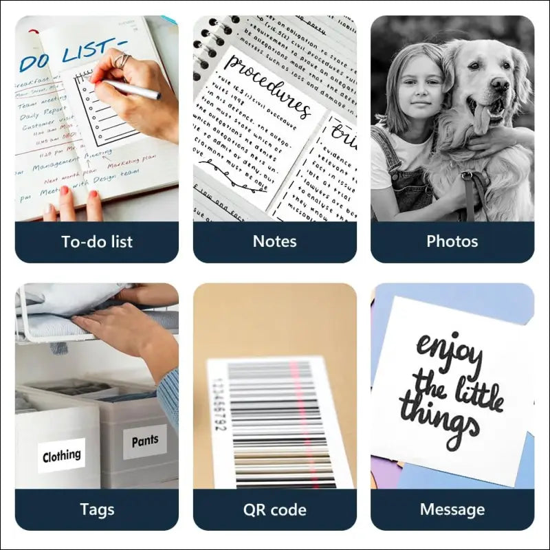 Mini Photo Printer with Bluetooth