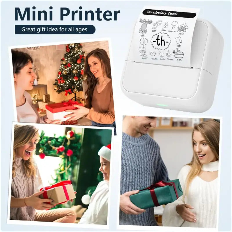 Mini Photo Printer with Bluetooth