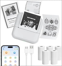 Mini Photo Printer with Bluetooth