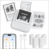 Mini Photo Printer with Bluetooth