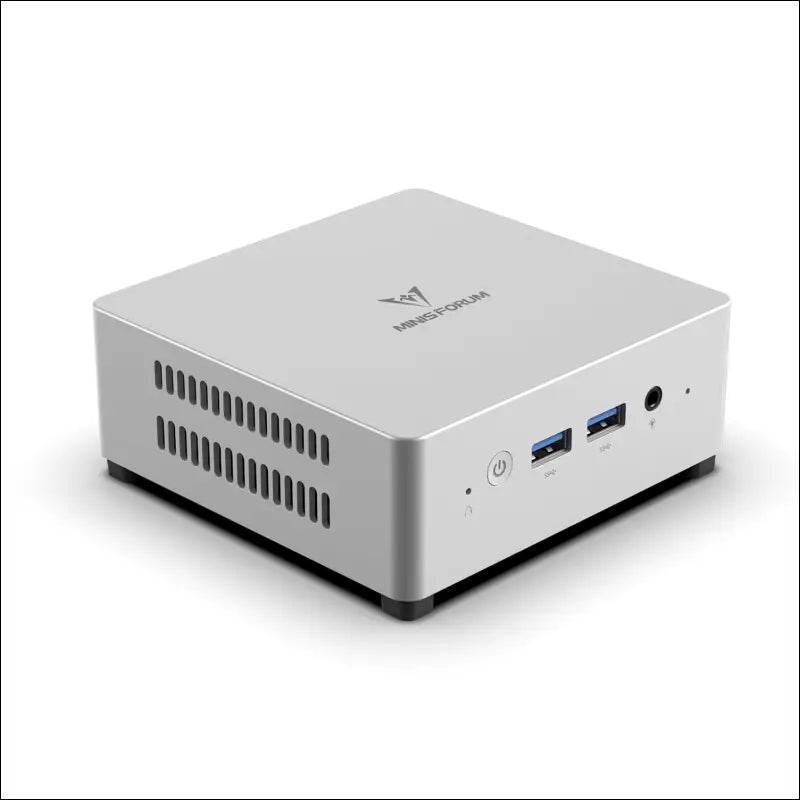 MINISFORUM Mini PC UN100L Intel 12th Gen Alder Lake- N100,16 GB LPDDR5 RAM 512 GB PCIe SSD Desktop PC 4K Triple Display