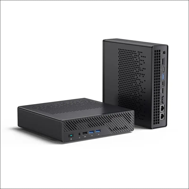 MINISFORUM MS-A1 Mini Workstation Mini Barebone Pc DDR5/4xM.2 NVMe SSD Dual 2.5G RJ45 Mini PC,HDMI/DP/Type-C,4xUSB