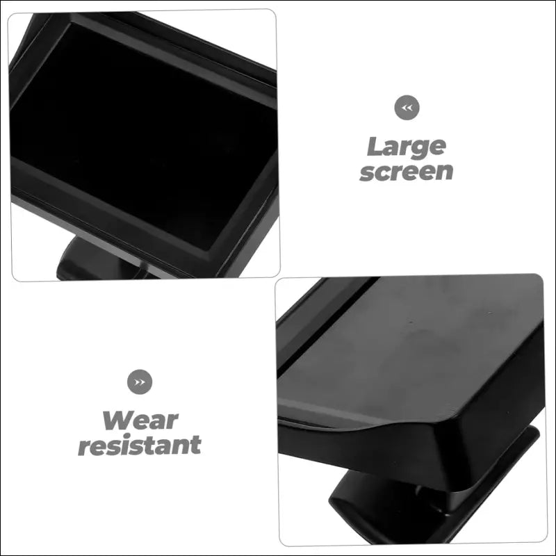 Mobestech 1 Set Car Monitor 4.3 Inch Monitor Display Screen for SUV Display Screen for Pickup Display Screen for Van Camera Display for SUV Camera Monitor Truck Liquid Crystal...