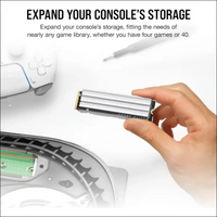 MP600 Elite 1TB M.2 Pcie Gen4 X4 Nvme SSD – Optimised for PS5 – Included Heatsin