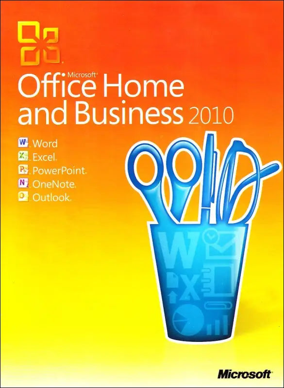 MS Office 2010 Home and Business 32bit 64bit DVD (Italienisch)