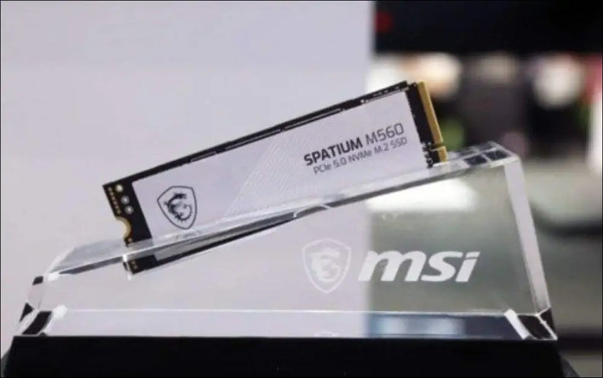 MSI 2TB M560 PCIe 5.0 NVMe M.2 SSD, Sequential Read up to 10,000MB/s, 5 Year