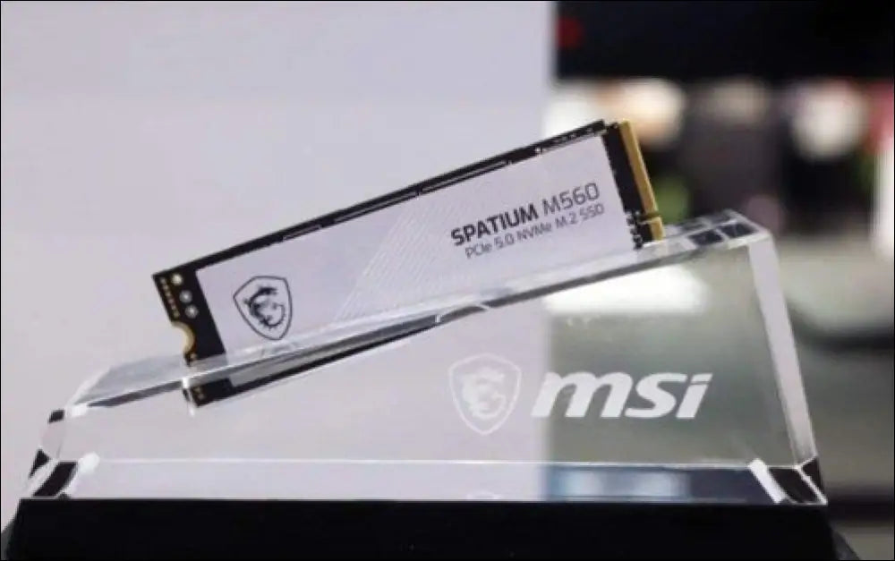 MSI 2TB M560 PCIe 5.0 NVMe M.2 SSD, Sequential Read up to 10,000MB/s, 5 Year