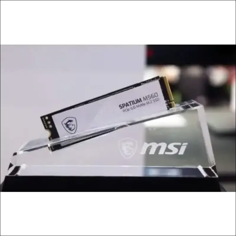 MSI 2TB M560 PCIe 5.0 NVMe M.2 SSD, Sequential Read up to 10,000MB/s, 5 Year