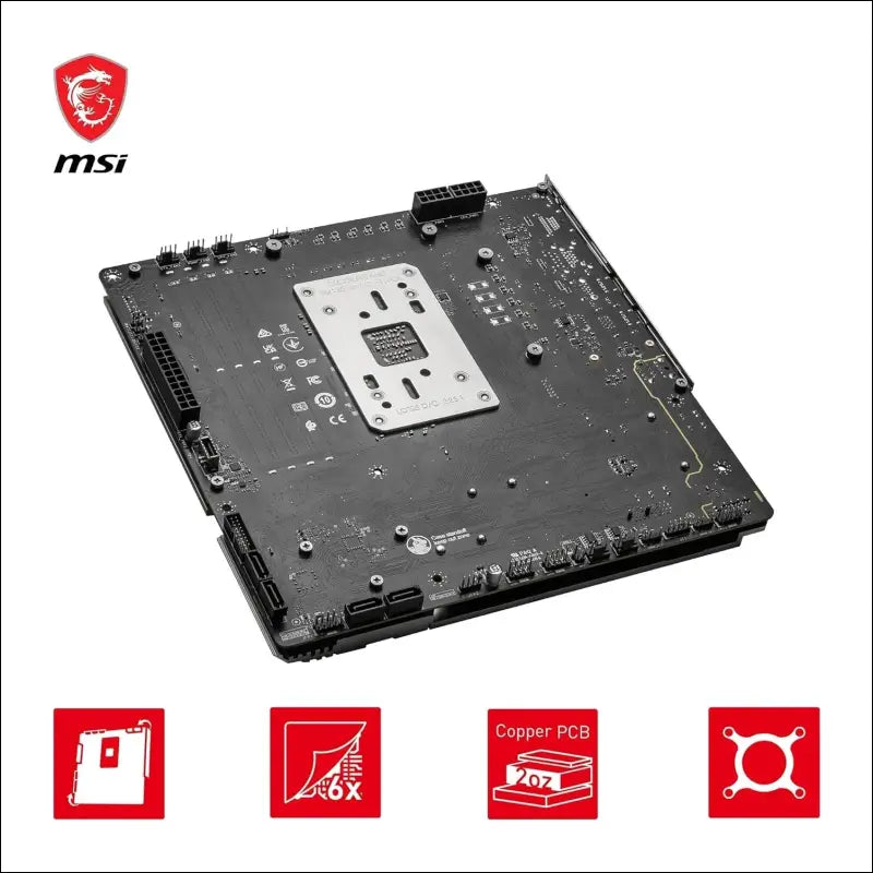 MSI B650M Gaming Plus WiFi Motherboard, mATX - Supports Ryzen 9000, 8000 & 7000 Processors, AM5 - DDR5 Memory Boost 7800+ MHz/OC, PCIe 4.0 x16, M.2 Gen4, Wi-Fi 6E