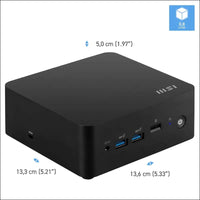 MSI Cubi NUC Intel Core 100U, 8GB DDR5, 256GB SSD