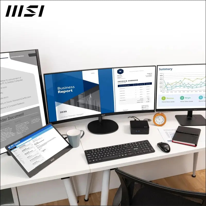MSI Cubi NUC Intel Core 100U, 8GB DDR5, 256GB SSD
