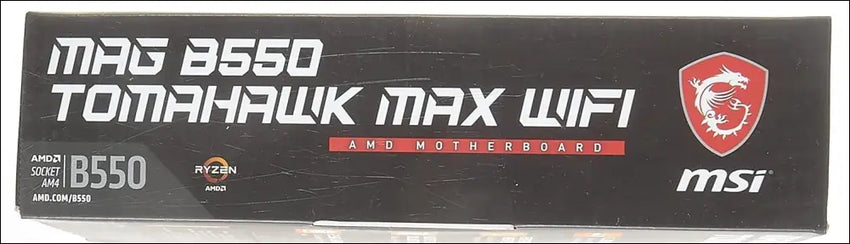 MSI Mag B550 Tomahawk Max WiFi AM4 ATX Motherboard