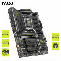 MSI MAG B850 Tomahawk MAX WiFi Motherboard, ATX - Supports AMD Ryzen 9000/8000 / 7000 Processors, AM5-80A SPS VRM, DDR5 Memory Boost 8400+ MT/s (OC), PCIe 5.0 x16, M.2 Gen5,...