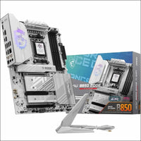 MSI MAG B850 Tomahawk MAX WiFi Motherboard, ATX - Supports AMD Ryzen 9000/8000 / 7000 Processors, AM5-80A SPS VRM, DDR5 Memory Boost 8400+ MT/s (OC), PCIe 5.0 x16, M.2 Gen5,...