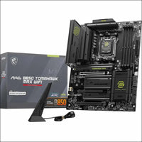 MSI MAG B850 Tomahawk MAX WiFi Motherboard, ATX - Supports AMD Ryzen 9000/8000 / 7000 Processors, AM5-80A SPS VRM, DDR5 Memory Boost 8400+ MT/s (OC), PCIe 5.0 x16, M.2 Gen5,...