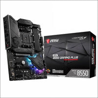 MSI MPG B550 Gaming Plus AM4 ATX MB 4xDDR4 4xPCIE 2xM.2 HDMI DP RAID LAN 6xSATAIII 2xUSB3.2 8xUSB2.0