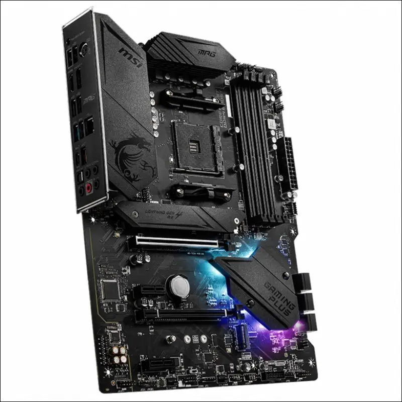 MSI MPG B550 Gaming Plus AM4 ATX MB 4xDDR4 4xPCIE 2xM.2 HDMI DP RAID LAN 6xSATAIII 2xUSB3.2 8xUSB2.0