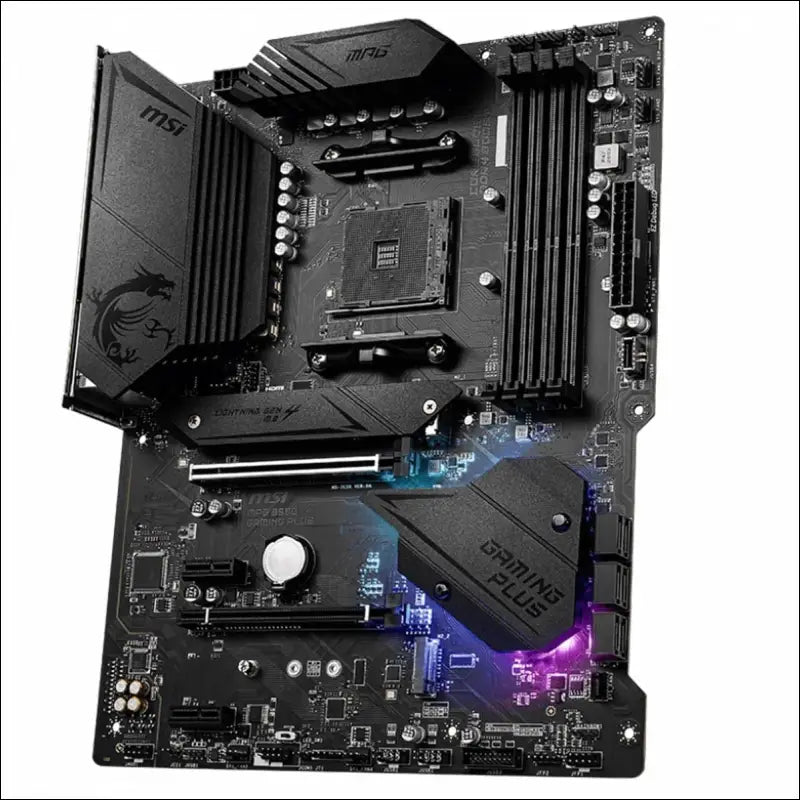 MSI MPG B550 Gaming Plus AM4 ATX MB 4xDDR4 4xPCIE 2xM.2 HDMI DP RAID LAN 6xSATAIII 2xUSB3.2 8xUSB2.0