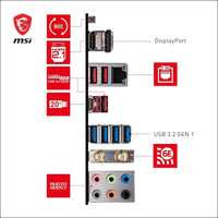 MSI MPG B650 Gaming Plus WiFi AMD AM5 ATX Motherboard