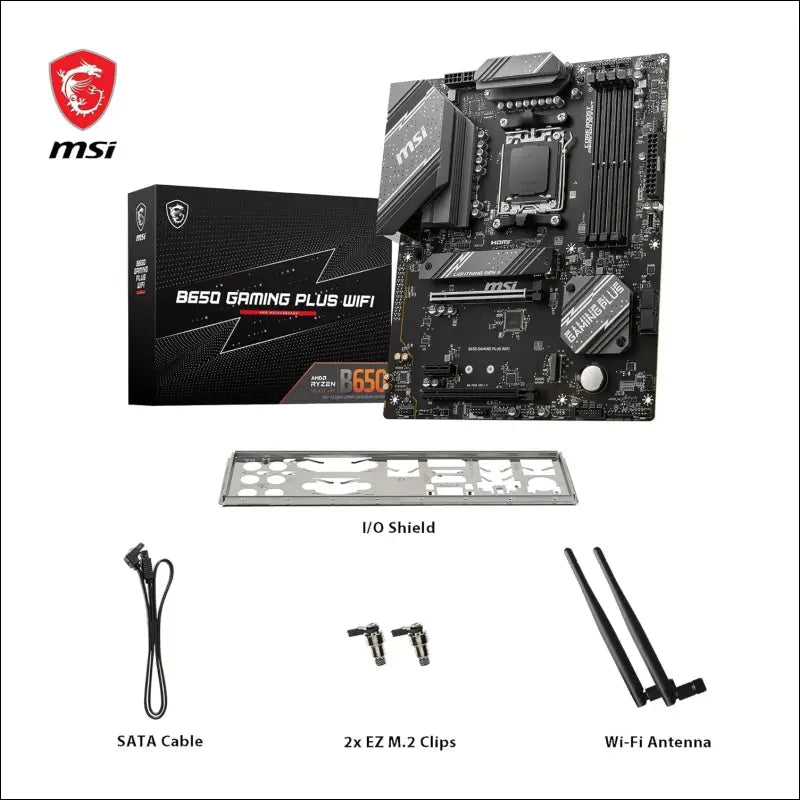MSI MPG B650 Gaming Plus WiFi AMD AM5 ATX Motherboard