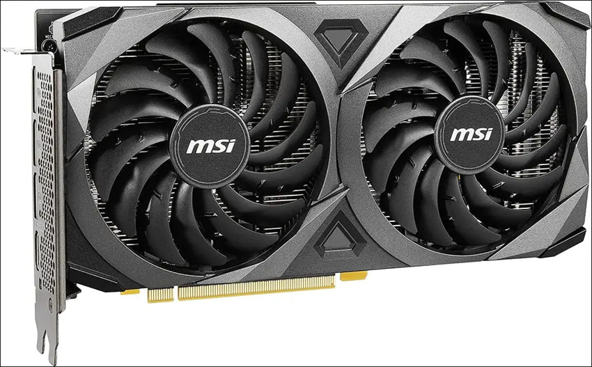 MSI Nvidia Geforce RTX 3060 Ventus 2X OC 12GB Video Card, Pci-E 4.0, GDDR6, 1807 Mhz Boost Clock, 3X Displayport 1.4, 1X HDMI 2.1