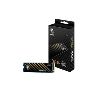 MSI SPATIUM M390 NVMe M.2 SSD 1TB, 3300 MB/s Read, 3000 MB/s Write, PCI-E 3.0, 4