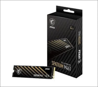 MSI SPATIUM M461 PCIe 4.0 NVMe M.2 4TB Internal SSD PCIe Gen4 NVMe (SPATIUM