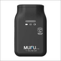 MUFU MF-BDVR003 Dash Cam, Compact, Helmet Mounted, Motorcycle, Bicycle, Car, WiFi, 2 Megapixels, Smart Sensor