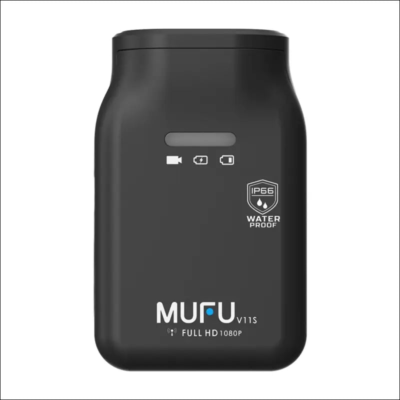 MUFU MF-BDVR003 Dash Cam, Compact, Helmet Mounted, Motorcycle, Bicycle, Car, WiFi, 2 Megapixels, Smart Sensor