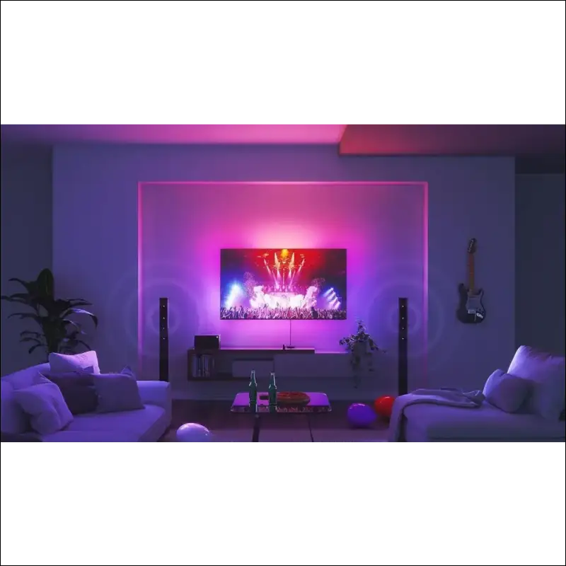 Nanoleaf 4D Screen Mirror Kit + Lightstrip Kit for TVs and Screens up to 65 Inches - Connected RGBW LED Strip + Camera, Thread & WiFi, Compatible with Amazon Alexa Google Home...