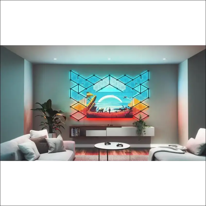 Nanoleaf 4D Screen Mirror Kit + Lightstrip Kit for TVs and Screens up to 65 Inches - Connected RGBW LED Strip + Camera, Thread & WiFi, Compatible with Amazon Alexa Google Home...