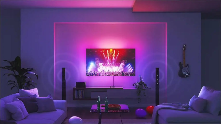 Nanoleaf 4D Screen Mirror Kit + Lightstrip Kit for TVs and Screens up to 65 Inches - Connected RGBW LED Strip + Camera, Thread & WiFi, Compatible with Amazon Alexa Google Home...