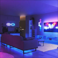 Nanoleaf 4D Screen Mirror Kit + Lightstrip Kit for TVs and Screens up to 65 Inches - Connected RGBW LED Strip + Camera, Thread & WiFi, Compatible with Amazon Alexa Google Home...