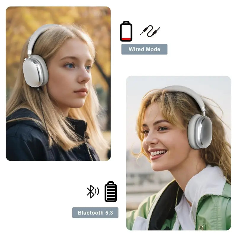 NC95 Hybrid Active Noise Cancelling Headphones, Over Ear Headphones Wireless Bluetooth 5.3, Built-in Mic, 65H Playtime, App Control, Hi-Res Audio, Comfort Fit, Clear Calls for...