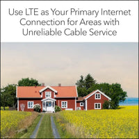 NETGEAR 4G LTE Broadband Modem (LM1200) - Use LTE as a Primary Internet Connection | Certified with All Leading Network Providers