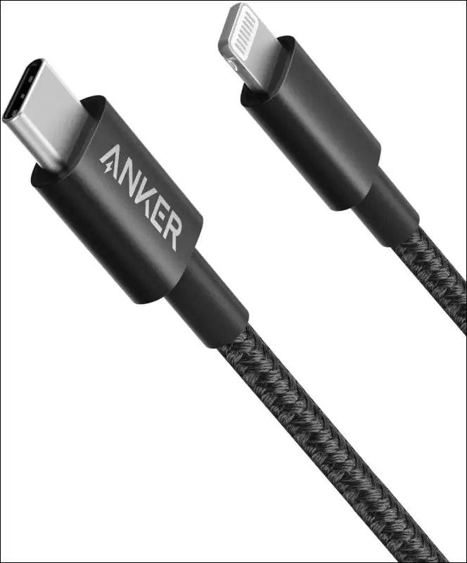 New Nylon USB C to Lightning Cable, USB-C to Lightning Charging Cord for [Apple Mfi Certified] for Iphone 11 Pro/X/Xs/Xr / 8 Plus/Airpods Pro, Supports Power Delivery (1.8M, Black)