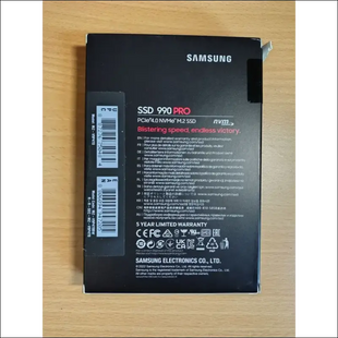 New & Sealed - Samsung 990 PRO 4TB NVMe M.2 SSD Solid State Drive [MZ-V9P4T0BW]